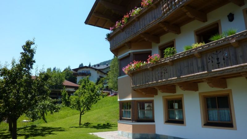 Apartment garden Wildschoenau g