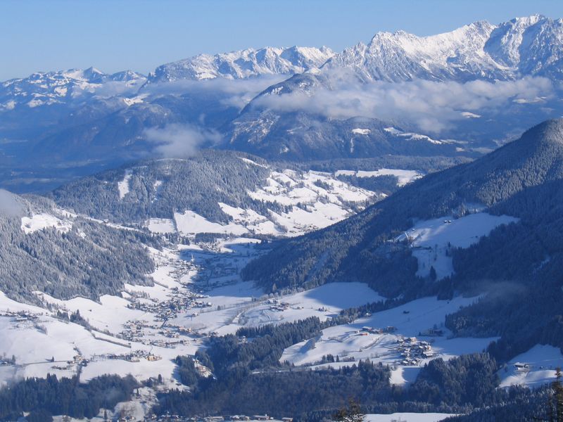 Oberau im Winter